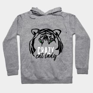 Crazy Cat Lady - Tiger Hoodie